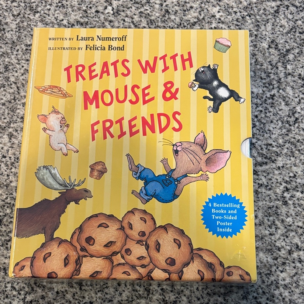 Treats with Mouse & Friends Book Set of 4